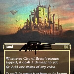 (FOIL) City of Brass (Borderless) - Double Masters 2022