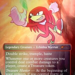 Knuckles the Echidna (Rainbow Foil)