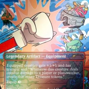 Knuckles's Gloves - The Reaver Cleaver (Rainbow Foil)