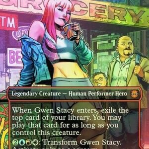 Gwen Stacy (0202) (Borderless) (FOIL)