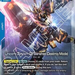 Unicorn Gundam 02 Banshee (Destroy Mode)