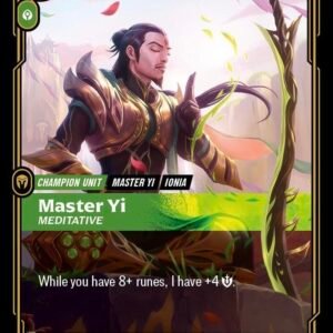 Master Yi - Meditative
