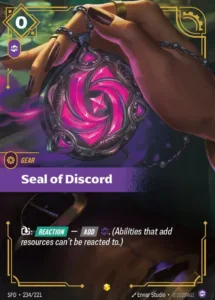 Seal of Discord (Overnumbered) - Spiritforged (SPF)