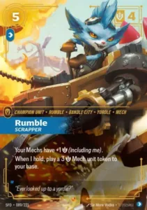 Rumble - Scrapper - Spiritforged (SPF)