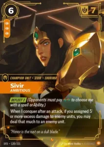 Sivir - Ambitious - Spiritforged (SPF)