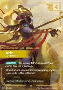 Azir - Sovereign - Spiritforged (SPF)