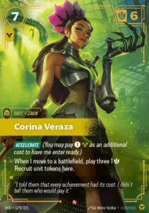 Corina Veraza - Spiritforged (SPF)