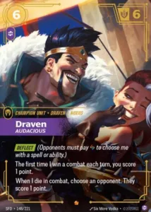 Draven - Audacious - Spiritforged (SPF)