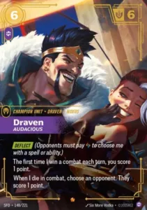 Draven - Audacious - Spiritforged (SPF)