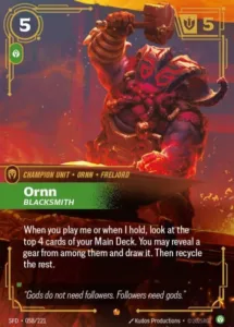 Ornn - Blacksmith - Spiritforged (SPF)