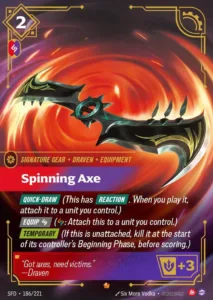 Spinning Axe - Spiritforged (SPF)
