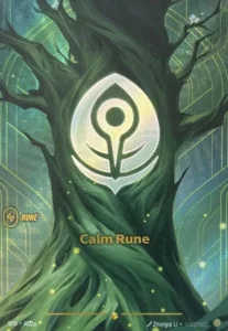 Calm Rune (Alternate Art) - Spiritforged (SPF)