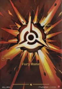 Fury Rune (Alternate Art) - Spiritforged (SPF)