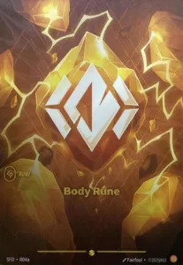 Body Rune (Alternate Art) - Spiritforged (SPF)