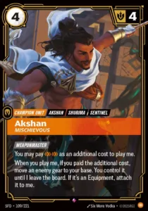 Akshan - Mischievous - Spiritforged (SPF)