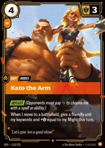 Kato the Arm - Spiritforged (SPF)