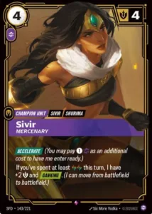 Sivir - Mercenary - Spiritforged (SPF)