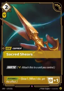 Sacred Shears - Spiritforged (SPF)
