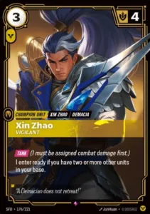 Xin Zhao - Vigilant - Spiritforged (SPF)