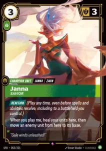 Janna - Savior - Spiritforged (SPF)