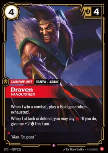 Draven - Vanquisher - Spiritforged (SPF)