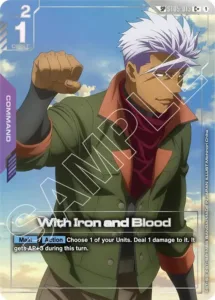 With Iron and Blood (SP) (C+) - Steel Requiem (GD03)