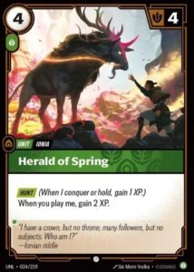 Herald of Spring - Unleashed (UNL)