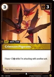Crimson Pigeons - Unleashed (UNL)