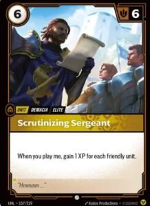 Scrutinizing Sergeant - Unleashed (UNL)