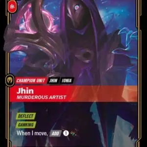 Jhin - Murderous Artist (Alternate Art) - Unleashed (UNL)