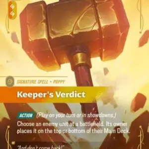 Keeper's Verdict - Unleashed (UNL)