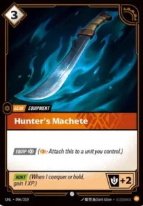 Hunter's Machete - Unleashed (UNL)