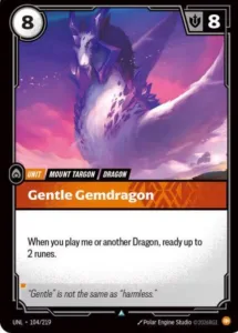 Gentle Gemdragon - Unleashed (UNL)