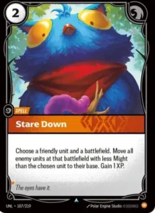 Stare Down - Unleashed (UNL)