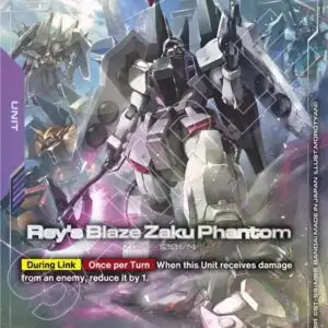 Rey's Blaze Zaku Phantom (R+) - Phantom Aria (GD04)